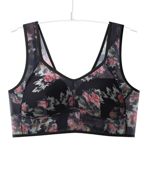 Compre 2 Leve 4: Sutiã Floral Telado