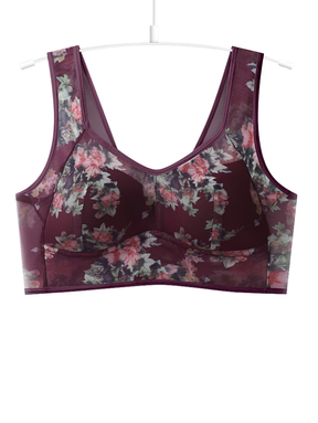 Compre 2 Leve 4: Sutiã Floral Telado