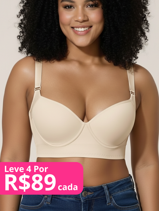 Oferta: 4 Sutiãs 5D Push Up