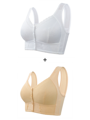 Compre 1 Leve 2: Sutiã Rendado Sem Aro Fechamento Frontal