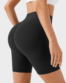 Legging Shorts Fit Pocket