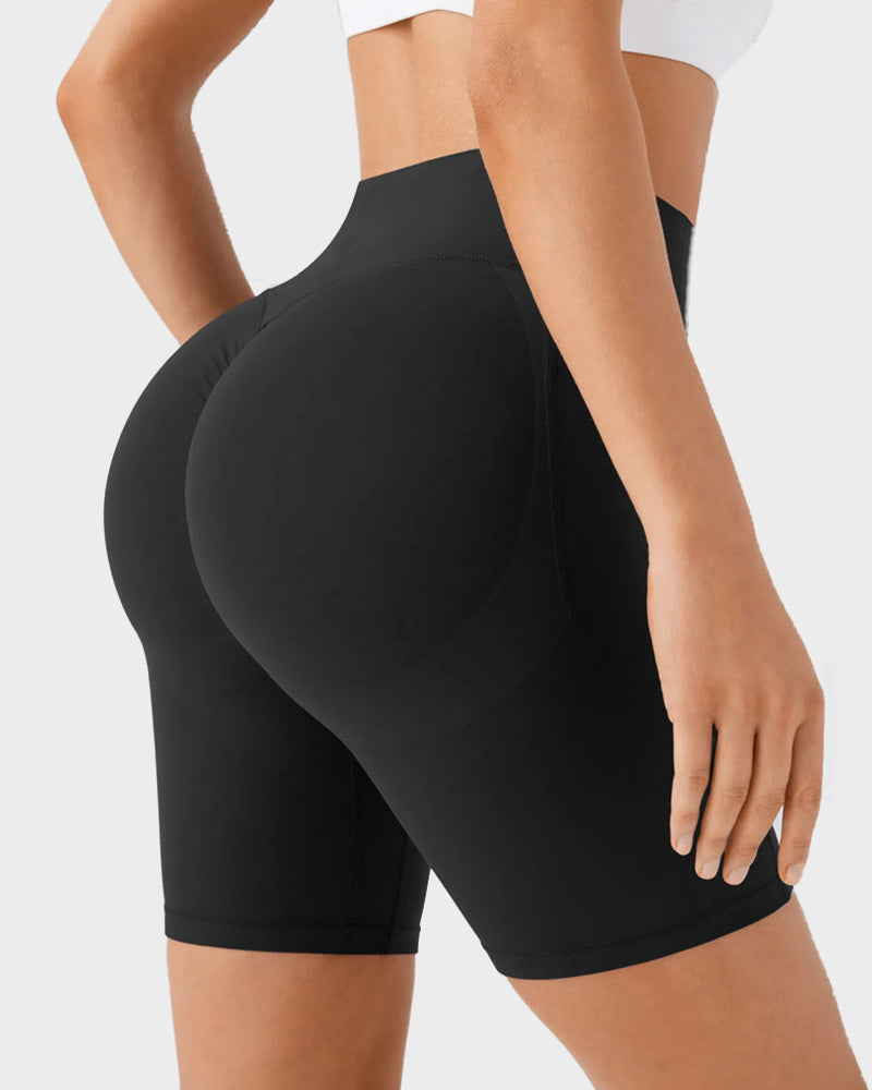 Legging Shorts Fit Pocket