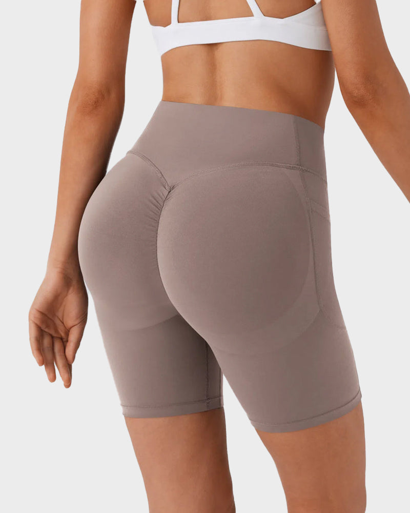 Legging Shorts Fit Pocket