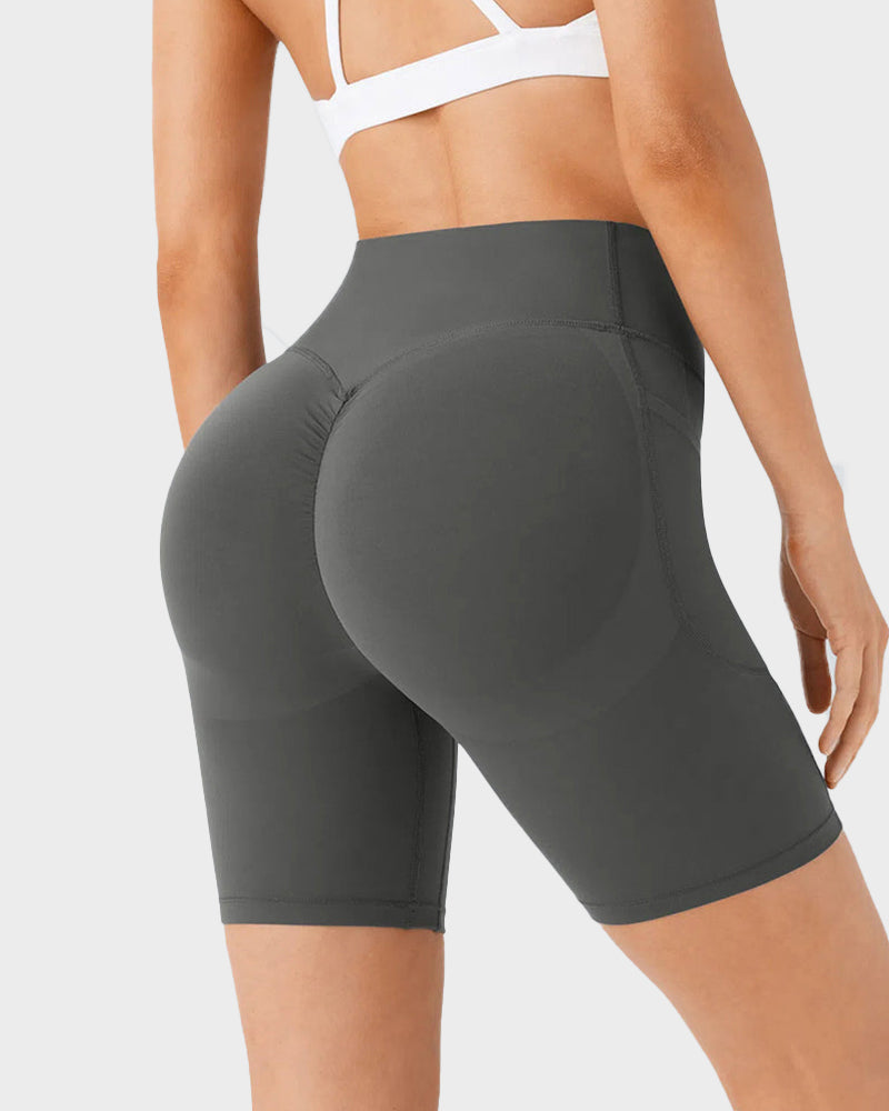 Legging Shorts Fit Pocket