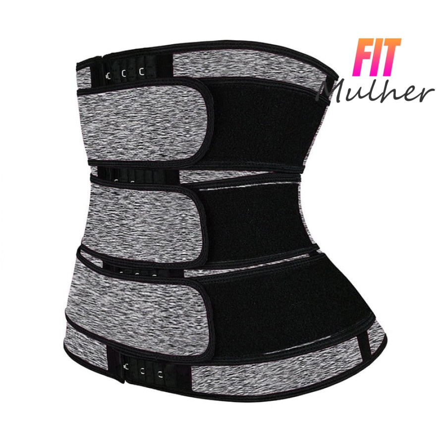 Women Waist Trimmer Tripple Belts Trainer Shaperwear Tummy Control Slimming Fat Burning For