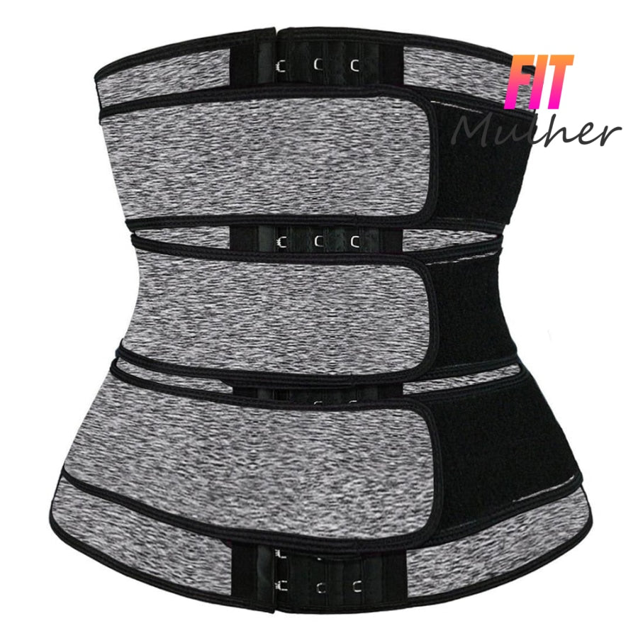 Women Waist Trimmer Tripple Belts Trainer Shaperwear Tummy Control Slimming Fat Burning For
