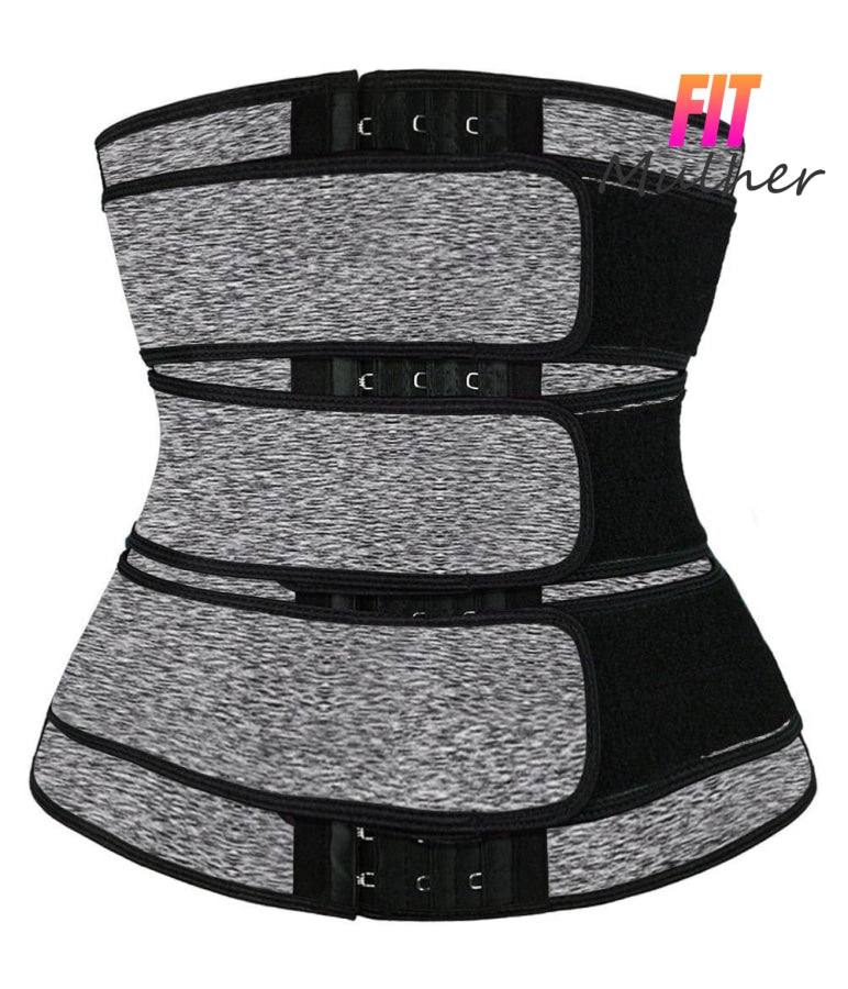 Women Waist Trimmer Tripple Belts Trainer Shaperwear Tummy Control Slimming Fat Burning For