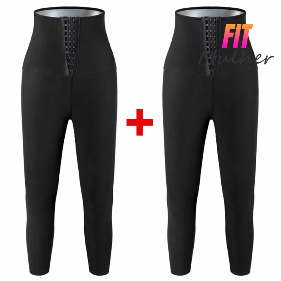 Super Oferta: Compre 1 Leve 2 - Efeito Sauna Queima Calória E Elimina A Pochete Calças / P (34-38)