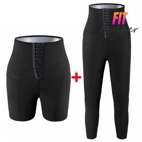 Super Oferta: Compre 1 Leve 2 - Efeito Sauna Queima Calória E Elimina A Pochete Shorts + Calça / P