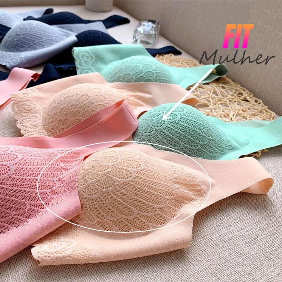 Compre 1 Leve 3: Sutiã Confort 5D Sustentação (Compre E Leve 3) Vip - Cor Igual Da Compra