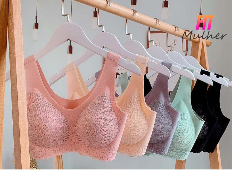 Compre 1 Leve 3: Sutiã Confort 5D Sustentação (Compre E Leve 3) Vip - Cor Igual Da Compra