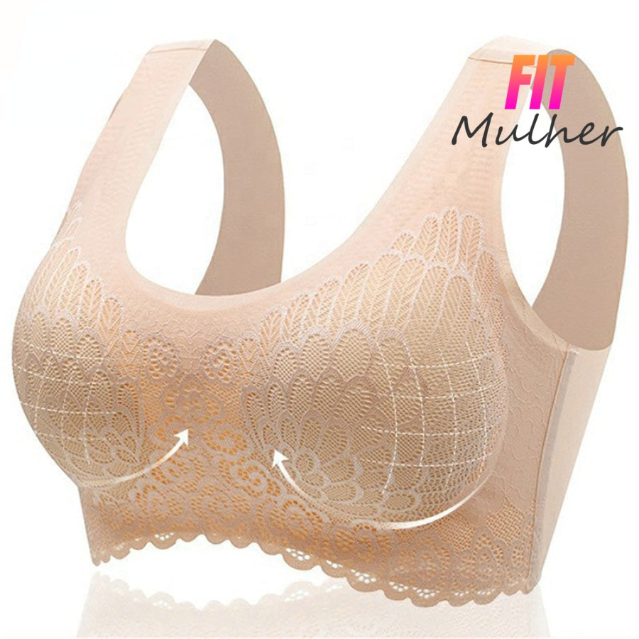 Compre 1 Leve 3: Sutiã Confort 5D Sustentação (Compre E Leve 3) Vip - Cor Igual Da Compra