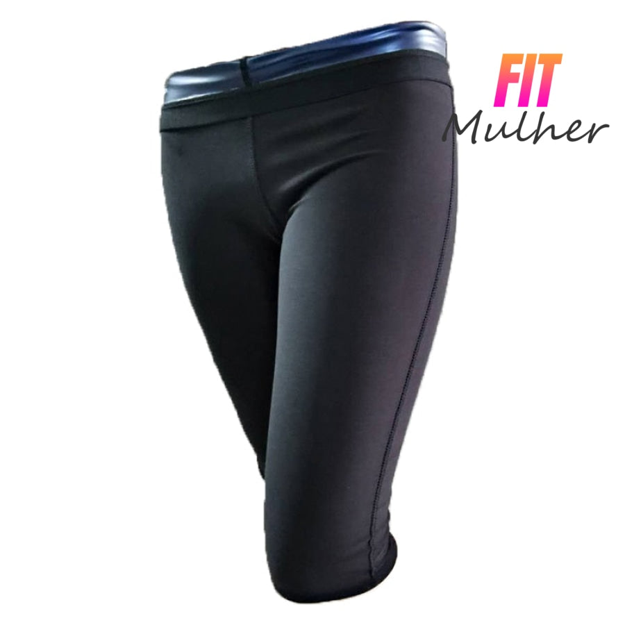 Kit Efeito Sauna Camiseta + Calça Cinta Modeladora