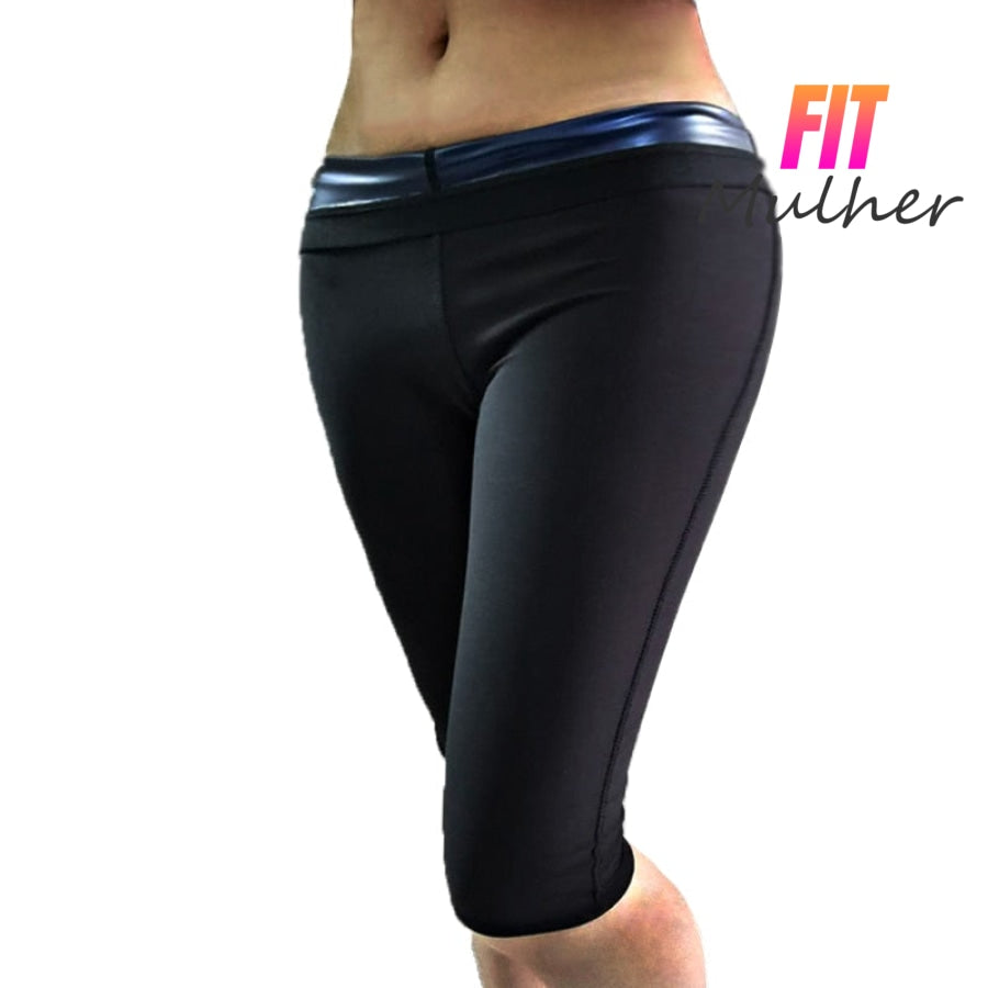 Kit Efeito Sauna Camiseta + Calça Cinta Modeladora