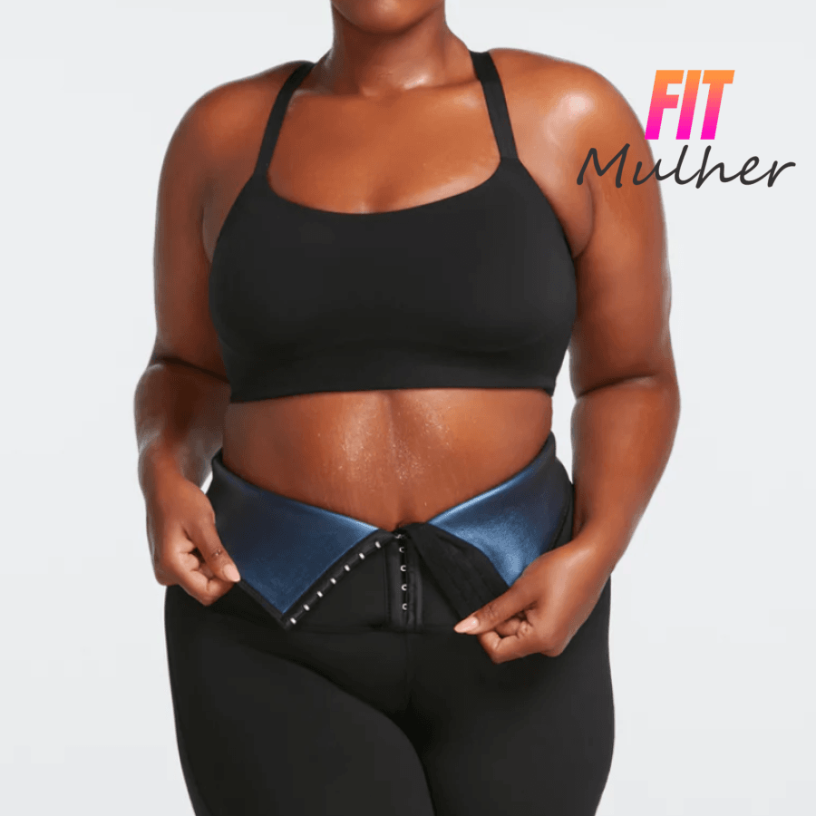 Leg / Shorts Trainer Efeito Sauna - Apenas Na Barriga