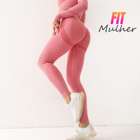 Fitness Women Sport Seamless Leggings High Waist Elastic Solid Yoga Gym Trainning Joggings Pants