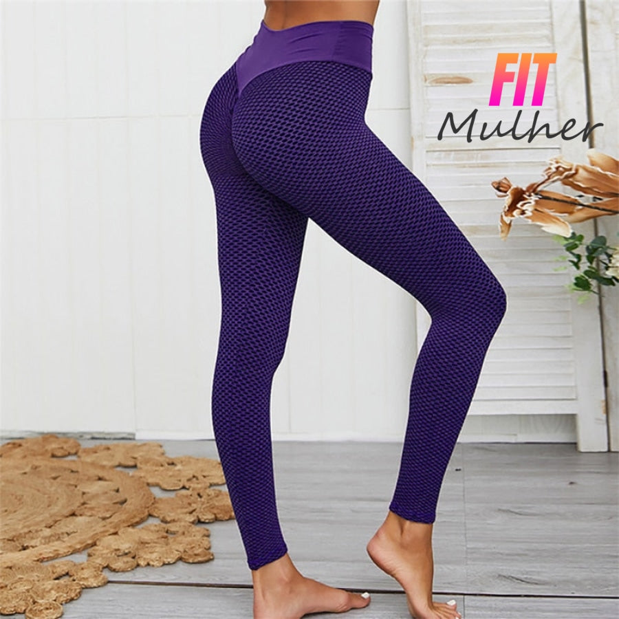 Legging Transpirável Push Up Roxo / P 200000614