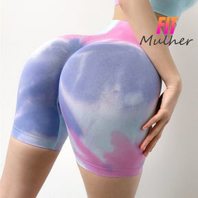 Legging Tie Dye Efeito Empina Bumbum