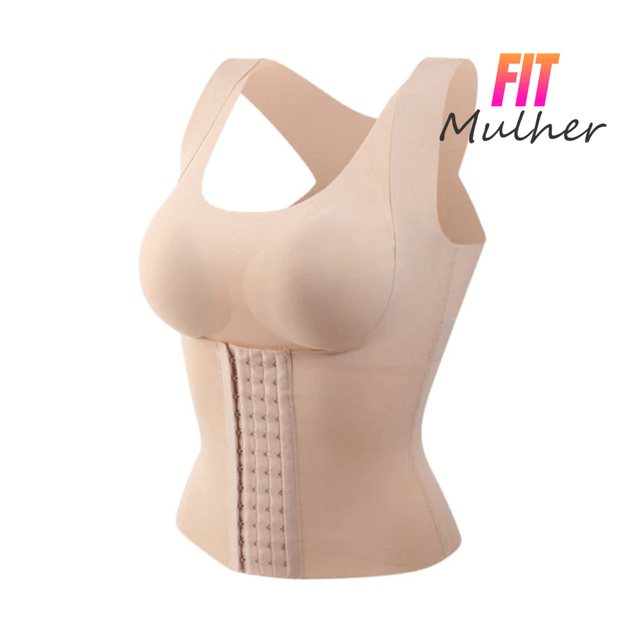 Liquidação Relâmpago - Sutiã 5D 3 Em 1 Realça O Busto Melhora A Postura Modela Cintura Fit Mulher