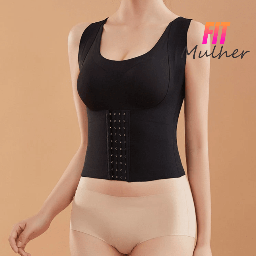 Liquidação Relâmpago - Sutiã 5D 3 Em 1 Realça O Busto Melhora A Postura Modela Cintura Fit Mulher