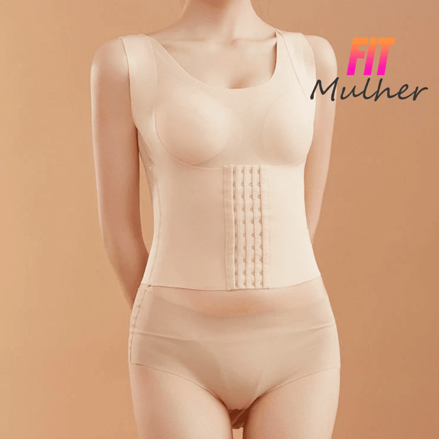 Liquidação Relâmpago - Sutiã 5D 3 Em 1 Realça O Busto Melhora A Postura Modela Cintura Fit Mulher