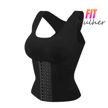 LIQUIDAÇÃO - Sutiã 5D - 3 em 1 - Realça o Busto - Melhora a Postura - Modela a Cintura - FIT MULHER