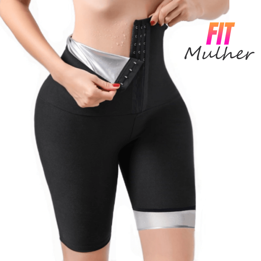 Liquidação Relâmpago (Último Dia) - Efeito Sauna Fit Mulher Modela Cintura Queima Calorias Famosa