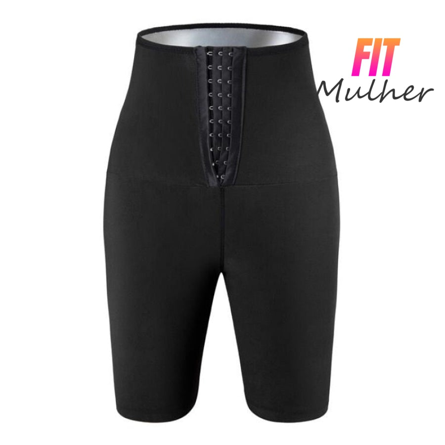 Liquidação Relâmpago (Último Dia) - Leg Efeito Sauna Modela Cintura Queima Calorias Pochete E Ideal
