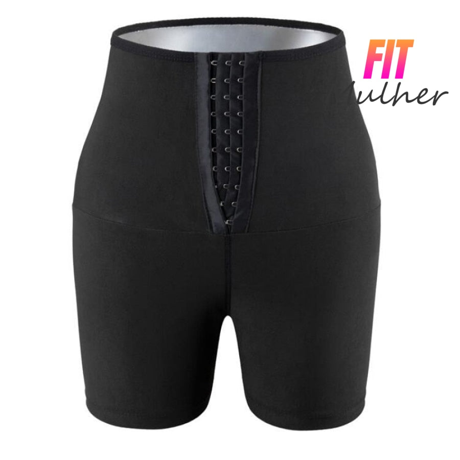 Liquidação Relâmpago (Último Dia) - Leg Efeito Sauna Modela Cintura Queima Calorias Pochete E Ideal