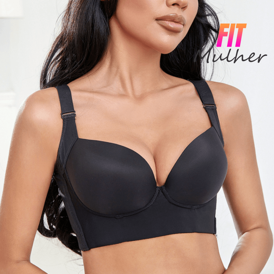 Liquidação (Último Dia) - Sutiã 5D Push Up Esconde Gorduras Costas Embaixo Do Braço Imperfeições